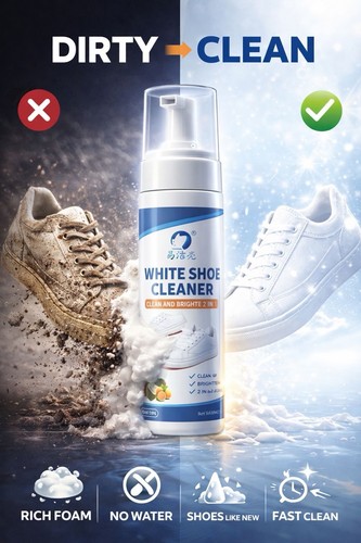 White shoe cleaner foam - shoe, 200ml