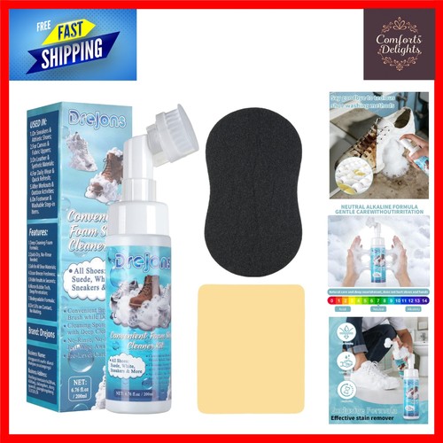 Foaming sneaker cleaner and - foaming,