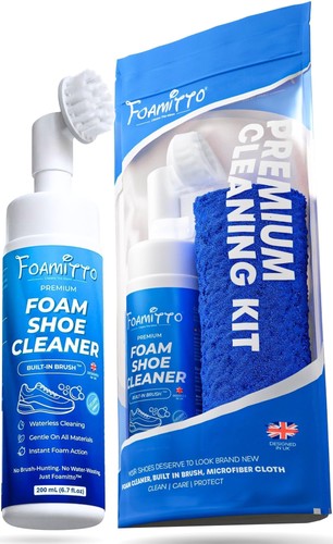 Shoe cleaner kit 200ml - cleaner,