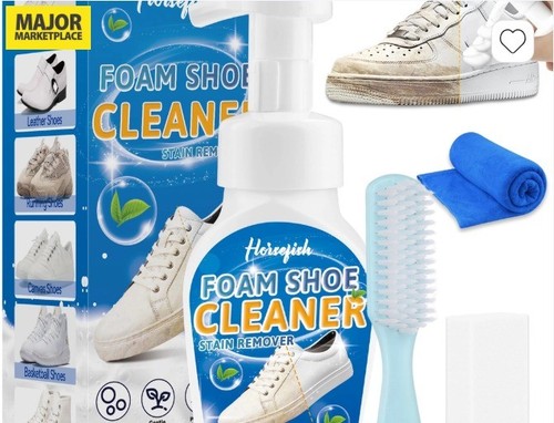 White sneaker cleaner kit - sneaker,