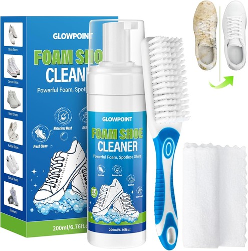 Glowpoint foam shoe cleaner - glowpoint,